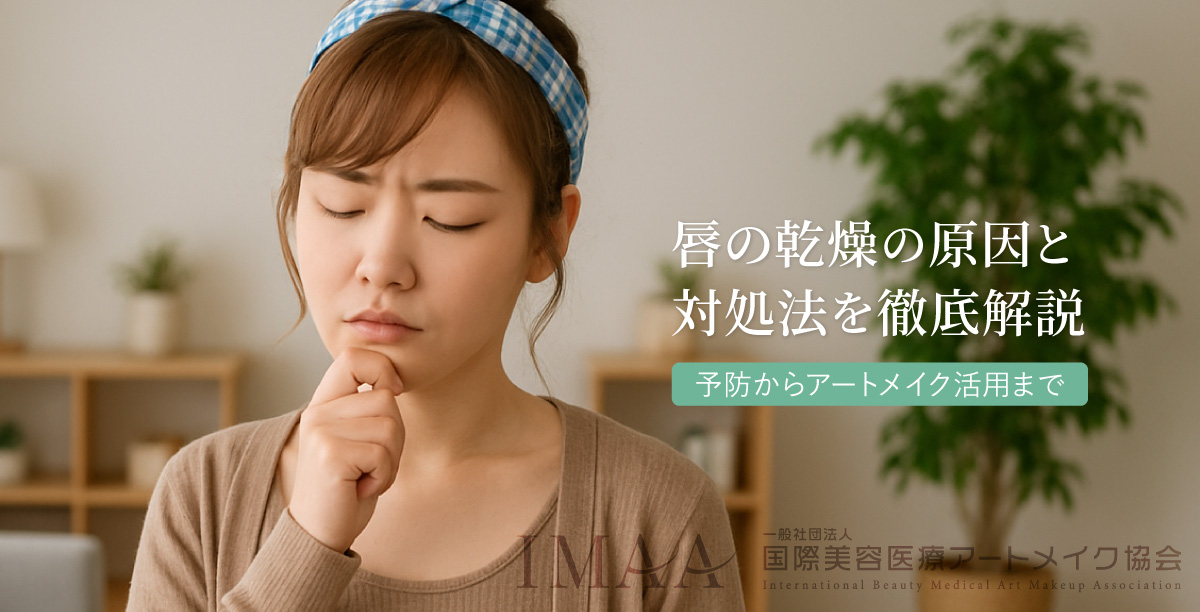 唇の乾燥の原因と対処法を徹底解説|予防からアートメイク活用まで