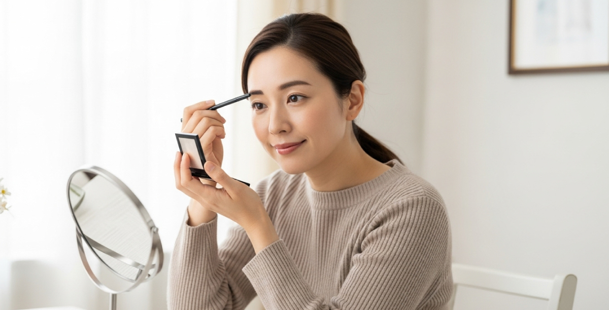 眉の形別に見る思考タイプの特徴