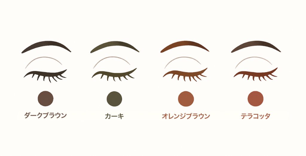 イエベさんにおすすめのアイライナーの色