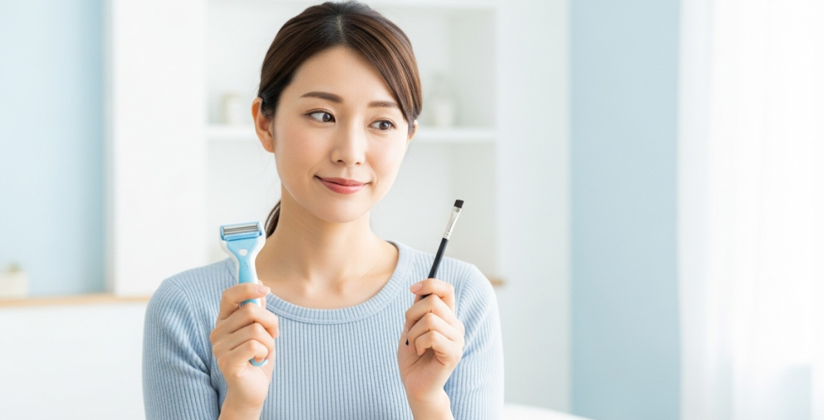 どっちが先?眉アートメイクと脱毛の正しい施術順序