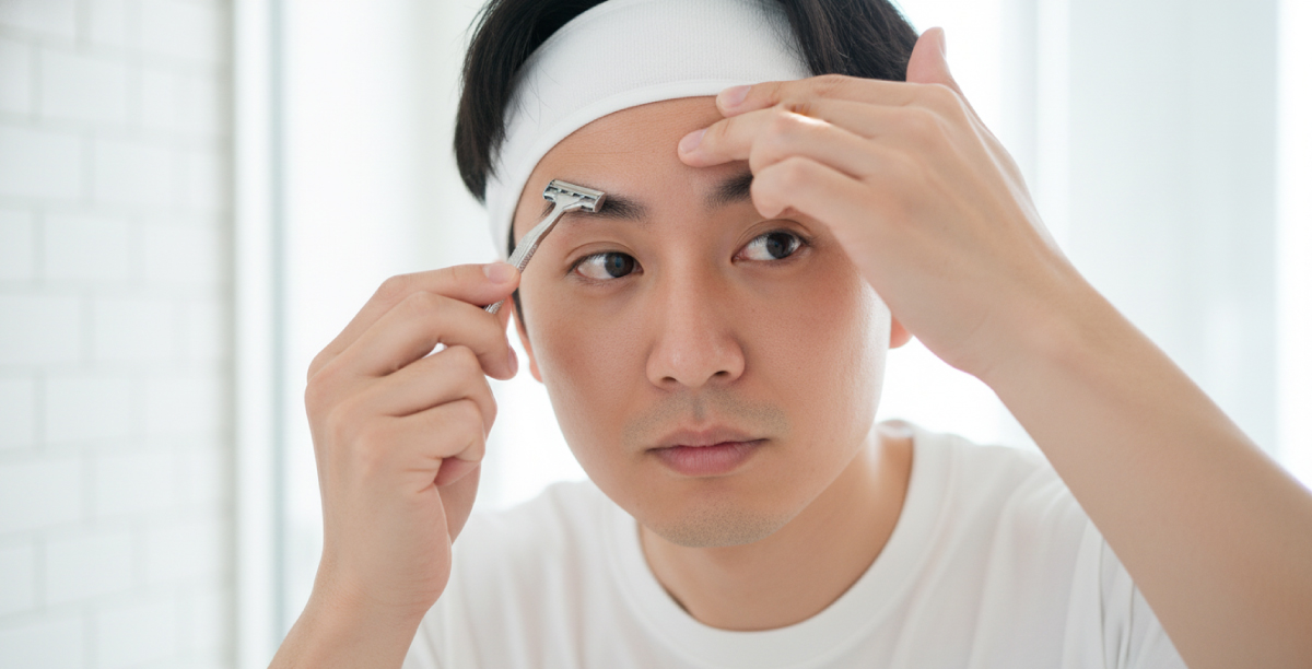 まずはここだけ覚える｜眉の左右差を3分で目立たなくする手順