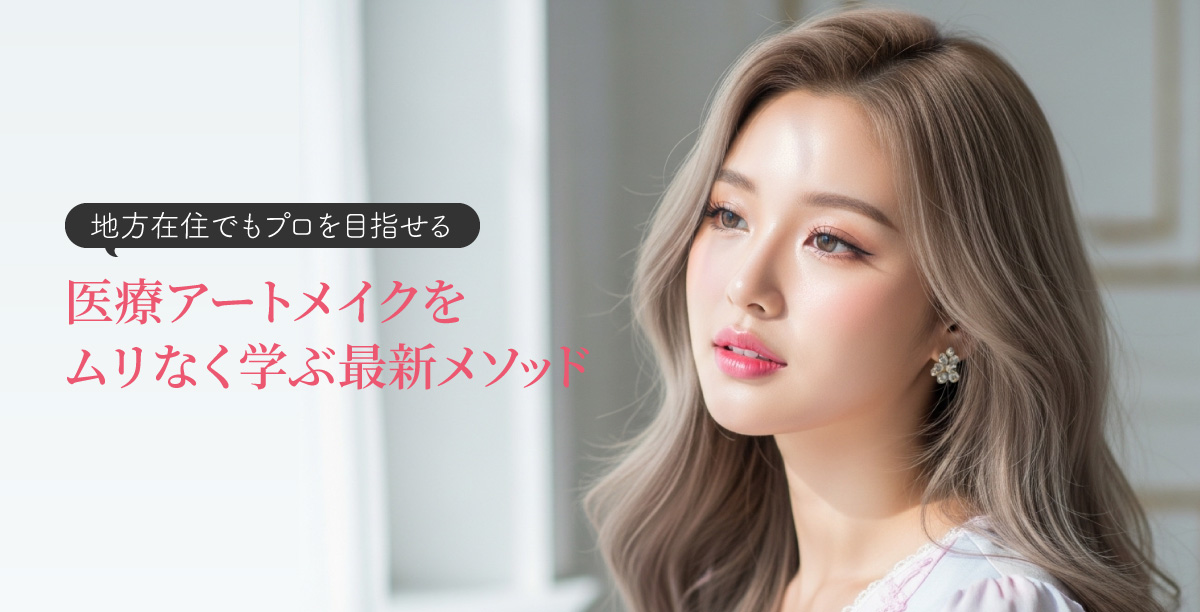 地方在住でもプロを目指せる｜医療アートメイクをムリなく学ぶ最新メソッド