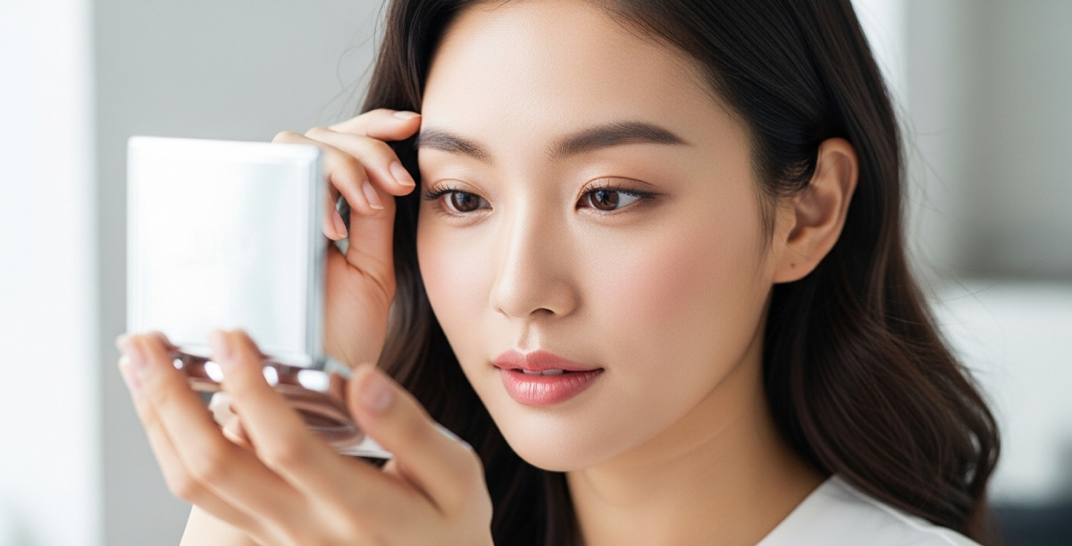 パウダー眉の技法