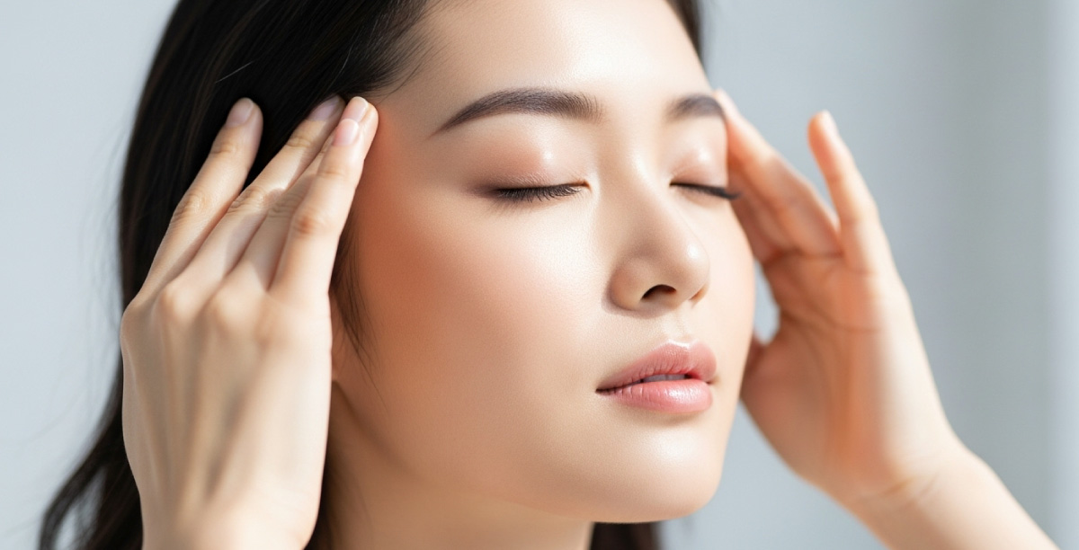 パウダー眉変色予防ケア